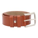 Curea piele barbati cu catarama metalica - maro, Proartimar - CR-PRTM-0026